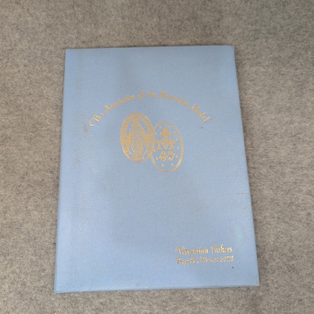 Vtg 1991 Association of the Miraculous Medal Perpetual Membership Certificate - Picture 3 of 3